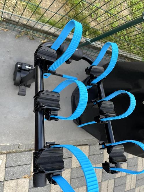 Porte-Vélo suspendu 3 vélos (compatible vélo électrique), Auto diversen, Fietsendragers, Zo goed als nieuw, Trekhaakdrager, 3 fietsen of meer