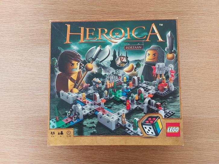 LEGO Heroica Slot Fortaan (3860) vanaf 8 jaar 2 > 4 spelers, Hobby en Vrije tijd, Gezelschapsspellen | Overige, Zo goed als nieuw