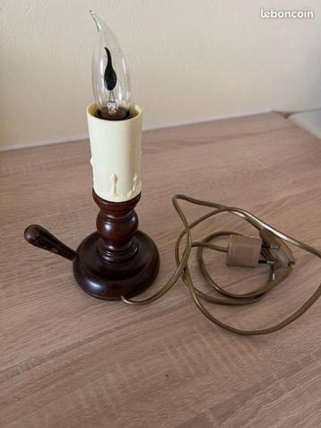 Lampe bougie avec ampoule flamme, Envoi, Utilisé