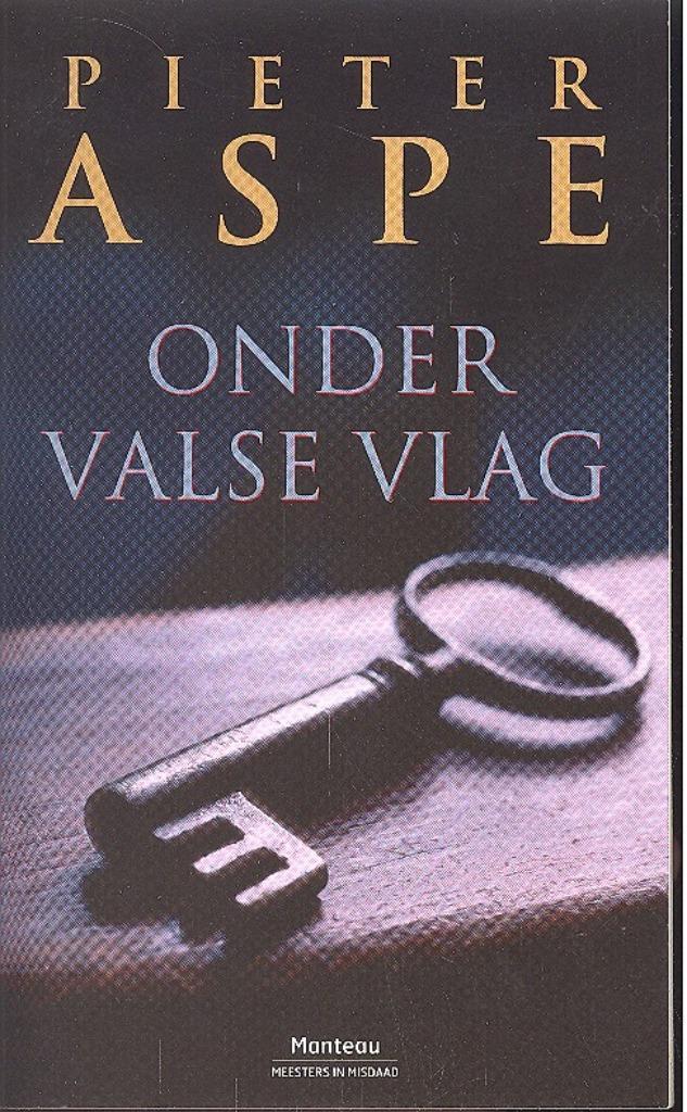 Pieter Aspe - Onder valse vlag., Boeken, Thrillers, Gelezen, België, Ophalen of Verzenden