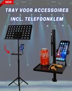Nieuw: MTE accessoire tray met telefoonhouder, 20240005, Muziek en Instrumenten, Microfoons, Nieuw, Overige typen, Ophalen of Verzenden