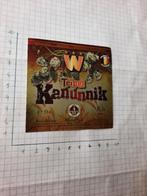 Bieretiket Kanunnik tripel, Verzamelen, Ophalen of Verzenden, Nieuw