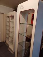 display cabinets wella, Huis en Inrichting, Kasten | Vitrinekasten, Ophalen, Met plank(en), Design, 50 tot 100 cm