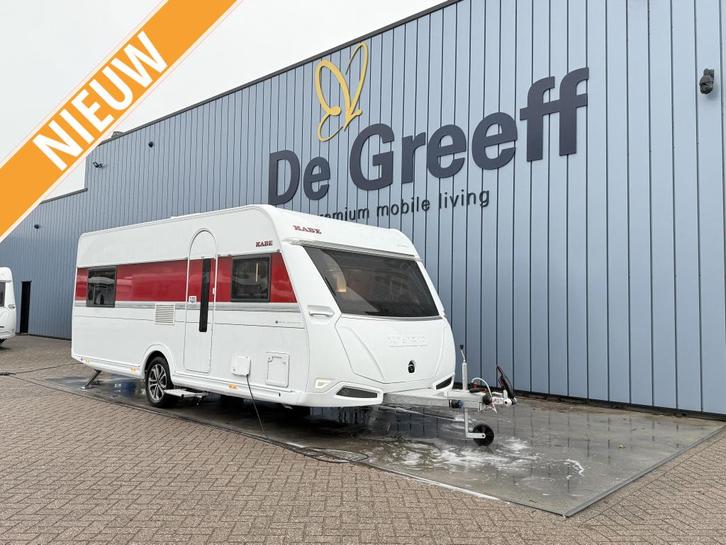 Kabe Royal 560 GLE KS B2, Caravans en Kamperen, Caravans, Bedrijf, tot en met 4, 1500 - 2000 kg, Rondzit, Kabe, 2 aparte bedden
