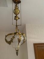 antieke hanglamp, Glas, Ophalen