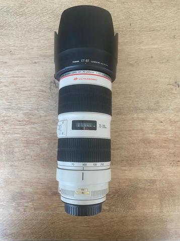 Canon 70-200 IS II usm f_2.8 beschikbaar voor biedingen