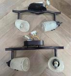 2 x philips Verlichting plafond, Huis en Inrichting, Ophalen of Verzenden, Zo goed als nieuw, Glas