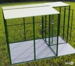 Volière jardin 2x2x2 m + SAS 1x1x2 m perruche inséparable, Animaux & Accessoires, Oiseaux | Cages & Volières, Envoi, Métal, Neuf