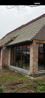 Groot stalen raam, Tuin en Terras, Ophalen, Zo goed als nieuw