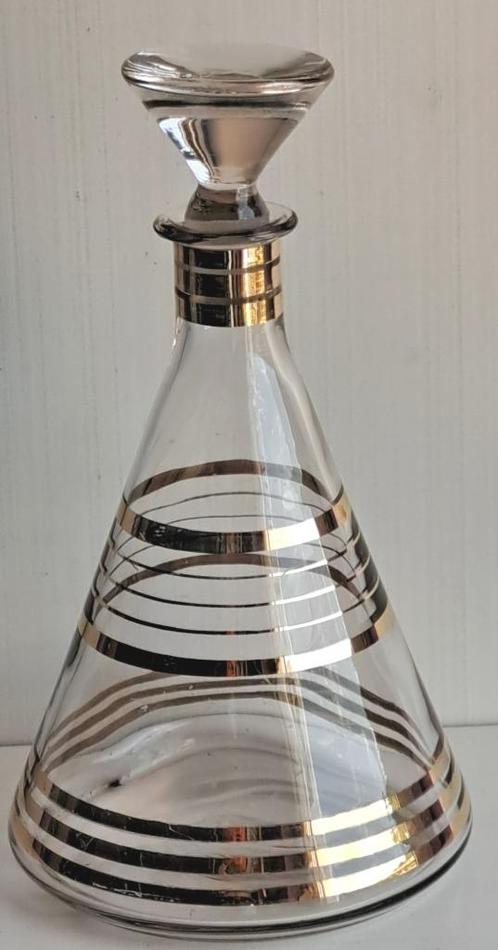 Magnifique ancienne carafe en verre avec son bouchon, Antiek en Kunst, Antiek | Glaswerk en Kristal, Ophalen of Verzenden