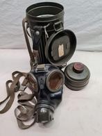 gasmasker in bus, Verzenden