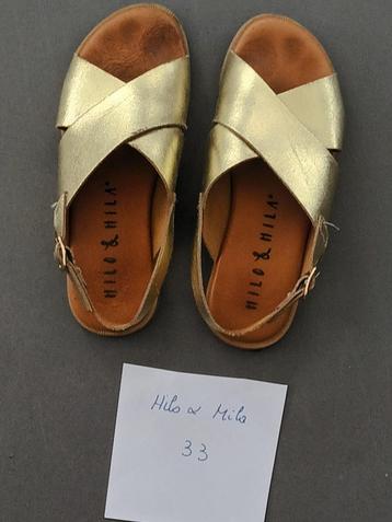 Sandalen goudkleurig meisje 33 beschikbaar voor biedingen