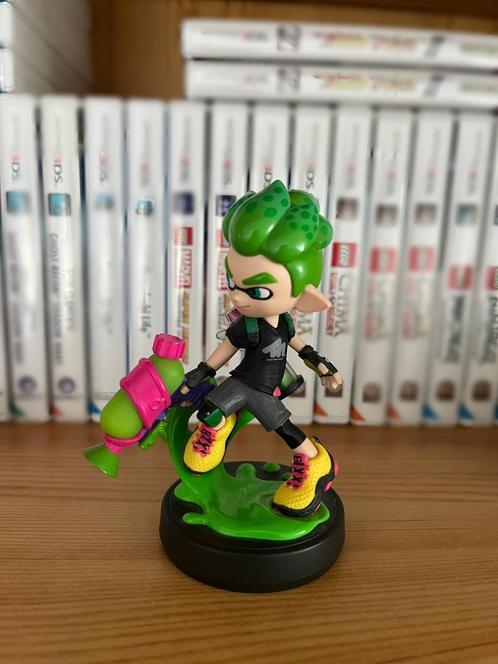 Amiibo Inkling Boy vert fluo (Splatoon), Consoles de jeu & Jeux vidéo, Jeux | Nintendo Switch, Comme neuf, Enlèvement ou Envoi