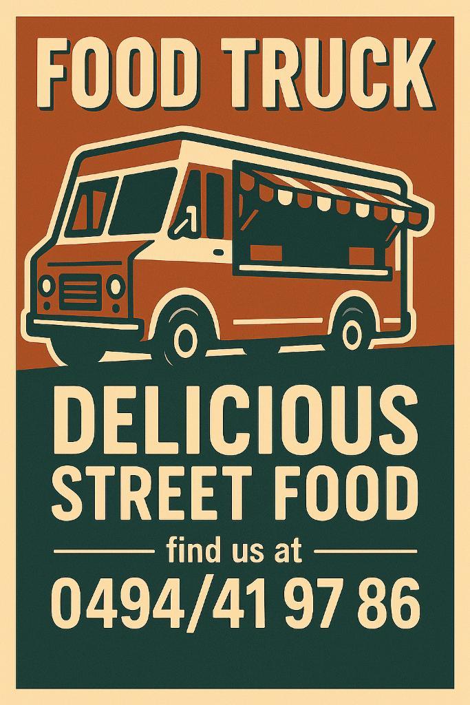 Foodtruck hamburgerkraam, Zakelijke goederen, Horeca | Food, Snacks, Ophalen of Verzenden