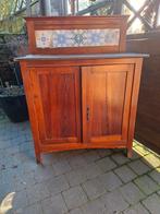 Meuble vintage de cuisine avec carreaux belges, Enlèvement ou Envoi