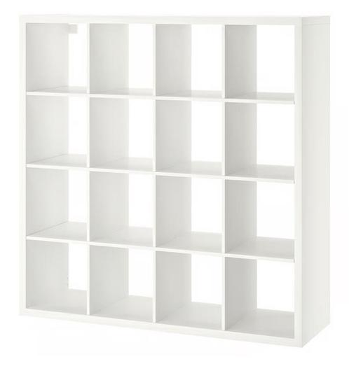 Ikea Kallax kast wit 4x4 - 147 x 147 cm, Huis en Inrichting, Kasten | Lockerkasten, Gebruikt, Ophalen
