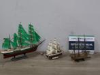 Scheepsmodellen 3 stuks, Hobby en Vrije tijd, Modelbouw | Boten en Schepen, Ophalen of Verzenden, Niet ingevuld, Niet ingevuld