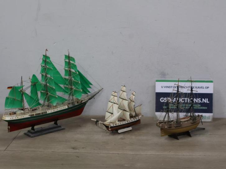 Scheepsmodellen 3 stuks, Hobby en Vrije tijd, Modelbouw | Boten en Schepen, Ophalen of Verzenden