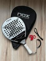 Nox AT10 18k padelracket, Sport en Fitness, Padel, Ophalen of Verzenden, Gebruikt, Padelracket