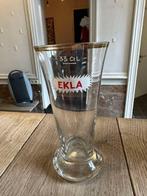 Ekla glas 33 ctl gouden rand, Ophalen of Verzenden, Gebruikt, Glas of Glazen, Overige merken