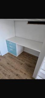 Slaapkamer met bureau., Huis en Inrichting, Slaapkamer | Complete slaapkamers, Ophalen, Zo goed als nieuw, Eenpersoons, Chambre avec bureau