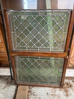 Glas in loodraam, Antiek en Kunst, Ophalen