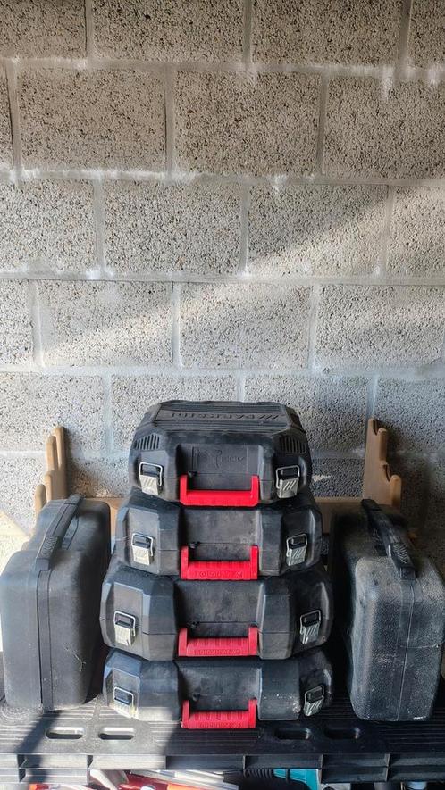 Lege werkkoffers 6 stuks., Doe-het-zelf en Bouw, Gereedschap | Boormachines, Zo goed als nieuw, Ophalen