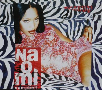 CDS- Naomi Campbell – I Want To Live beschikbaar voor biedingen