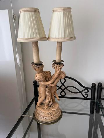 Tafellamp terracotta  beschikbaar voor biedingen