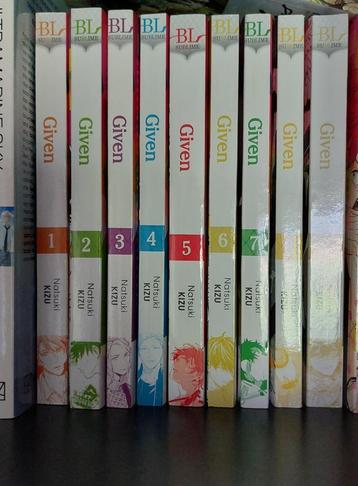 Given manga beschikbaar voor biedingen