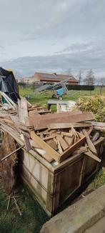 Gratis hout, Tuin en Terras, Ophalen
