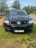 Vw touareg 2.5tdi 2006 5plaatsen met caractere kit, Zwart, Leder, Bedrijf, Touareg