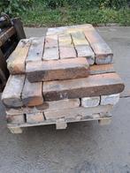 Betonnen randen (baksteenkleur) +/- 47 stuks, Tuin en Terras, Ophalen, Gebruikt, Beton, Klinkers
