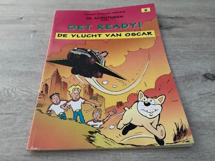 De avonturen van Get Ready strip: De vlucht van Oscar (1998), Boeken, Stripverhalen, Zo goed als nieuw, Eén stripboek, Ophalen of Verzenden