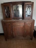 Kast , tafel en stoelen, Antiek en Kunst, Ophalen