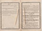 Carte de prière pour une victime de guerre 1914-1918, Collections, Images pieuses & Faire-part, Envoi, Image pieuse