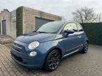 FIAT 500 - AUTOMAAT - REEDS GEKEURD VOOR VERKOOP, Zwart, Blauw, Leder, Lederen bekleding