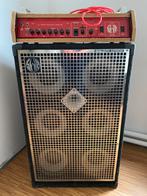 SWR red head AMP + goliath senior CAB, 100 watts ou plus, Enlèvement, Utilisé, Guitare basse