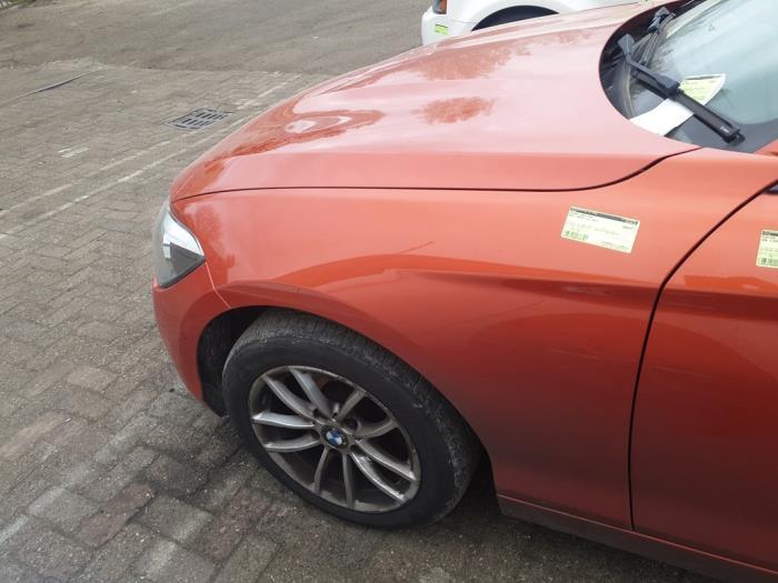 Scherm links-voor van een BMW 1-Serie (B44), Auto-onderdelen, Carrosserie, BMW, Gebruikt, 3 maanden garantie, Ophalen of Verzenden