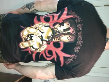 Bandshirt zwart vintage no fear M beschikbaar voor biedingen