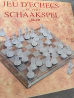 Jeux d’echecs en verre, Hobby & Loisirs créatifs, Enlèvement ou Envoi, Comme neuf