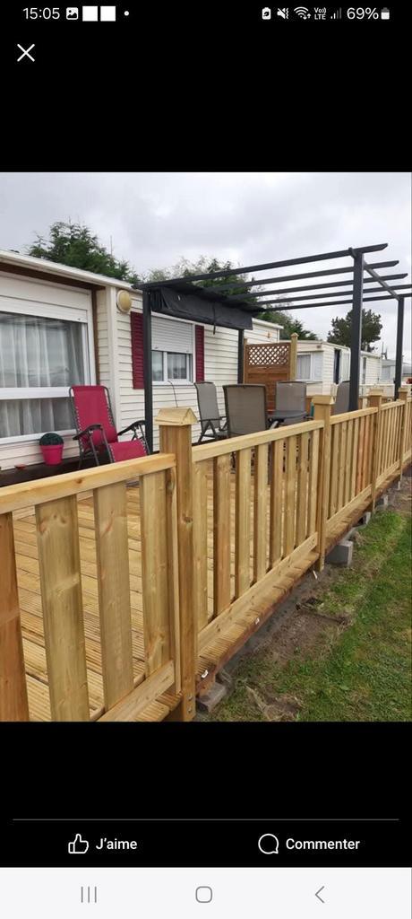 Bungalow te koop in De Panne, Caravans en Kamperen, Stacaravans, Ophalen