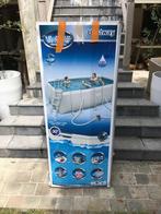 Bestway opbouw zwembad, Tuin en Terras, Zwembaden, Gebruikt, 200 tot 300 cm, Rechthoekig, Ophalen