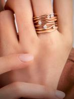 Bague Dune Cammilli, Handtassen en Accessoires, Ringen, Ophalen, 18 tot 19, Geel, Zo goed als nieuw