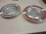 2 verschillende blikken asbakken Primus Haacht, Verzamelen, Ophalen of Verzenden, Zo goed als nieuw