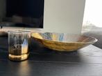 Nouveau bol en verre décoratif avec bougeoir assorti, Enlèvement, Neuf, Verre, Balance