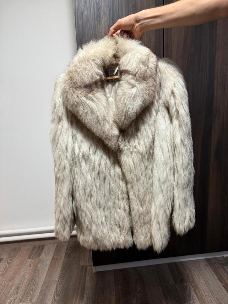 3 Pelsmantels, Kleding | Dames, Jassen | Winter, Zo goed als nieuw, Maat 36 (S), Blauw, Ophalen of Verzenden