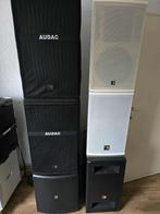 Topspaekers, Subs, versterkers van AUDAC, Audio, Tv en Foto, Luidsprekerboxen, Overige typen, Zo goed als nieuw, 120 watt of meer