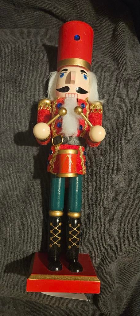 Houten kerstfiguur trommelaar, Ophalen of Verzenden