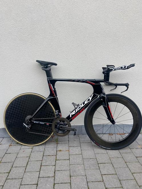 Ridley dean tt maat M met powermeter, Fietsen en Brommers, Fietsen | Racefietsen, Zo goed als nieuw, Ophalen